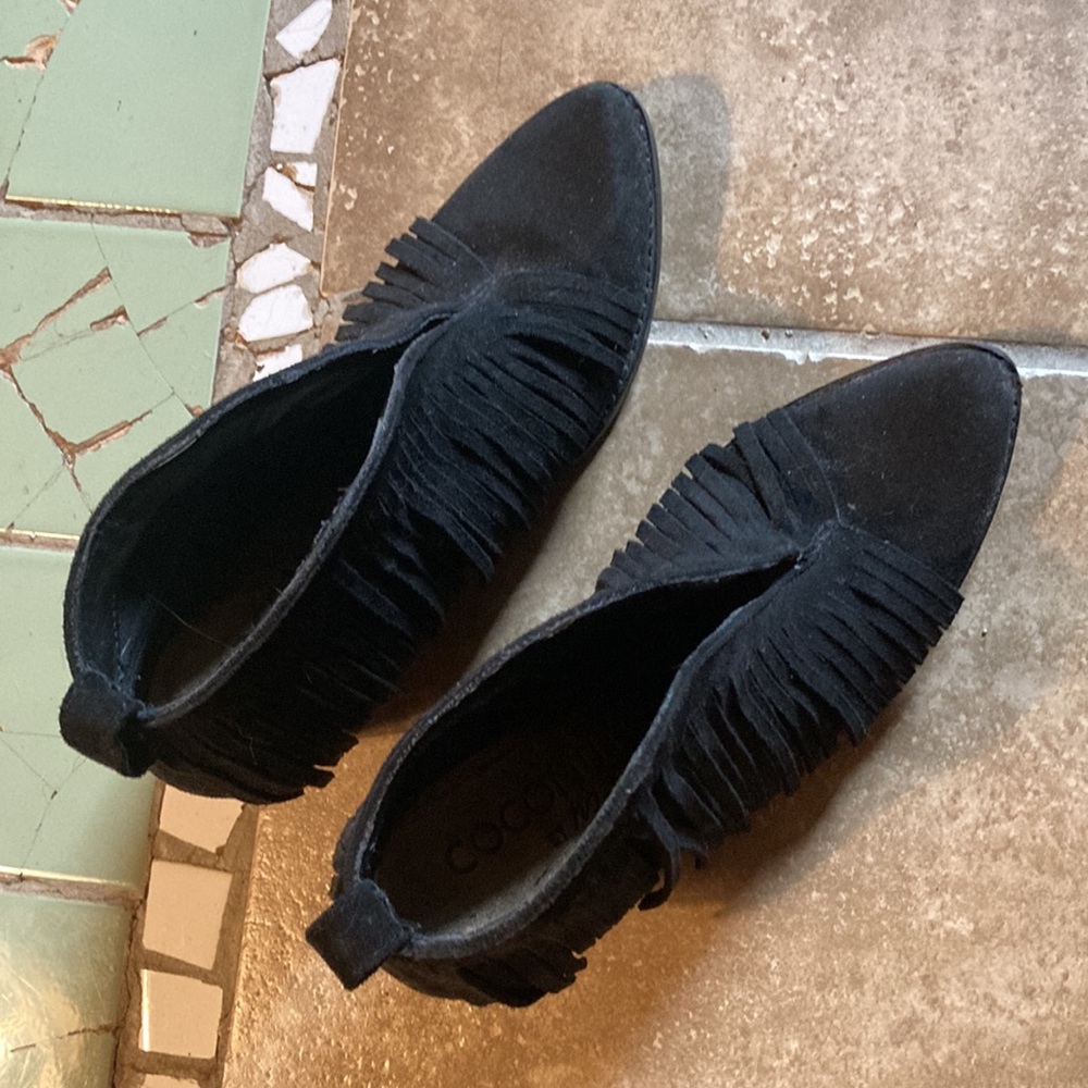 Coconuts By Matisse Fringe Suede Boots - image 2